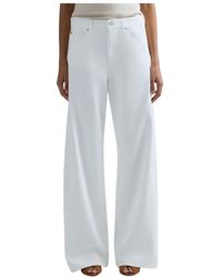 Replay - Wide Jeans - Lyst