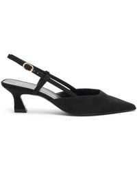 Stuart Weitzman - Schoenen ,Zwart ,Vinnie 50 Slingback - Lyst
