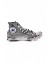 Converse - Rook Hi Canvas Rubberen Zool Sneakers - Lyst