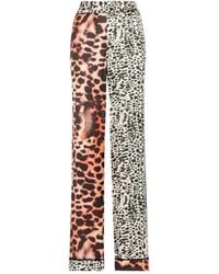 Roberto Cavalli - Straight Trousers - Lyst