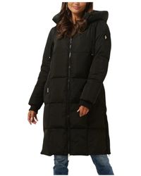 Mos Mosh - Square Down Coat Zwart - Lyst