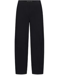 RAFFAELLO ROSSI - Broeken ,Zwart ,O-Shape Broek - Lyst