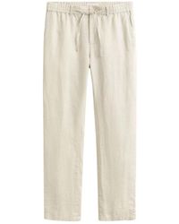 GANT - Straight Trousers - Lyst