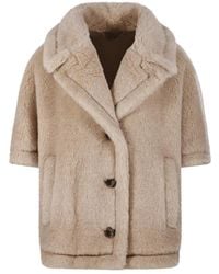 Max Mara - Faux Fur & Shearling Jackets - Lyst