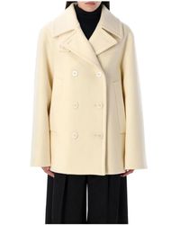 Jil Sander - Double-Breasted Coats - Lyst