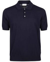 Ballantyne - Tops ,Blauw ,Katoen Polo Shirt - Lyst
