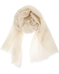 Fabiana Filippi - Sjaal Van Wol En Kasjmier Met Metallic Details - Lyst