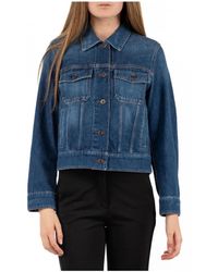 Weekend - Denim-jacke für wochenendausflüge - Lyst