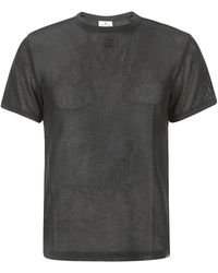 Courreges - T-shirt in mesh traspirante - Lyst
