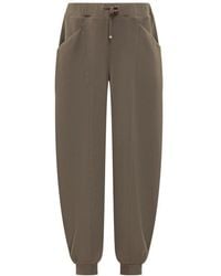 BOSS - Broeken ,Grijs ,Polyester Edarea Jogger Pants - Lyst