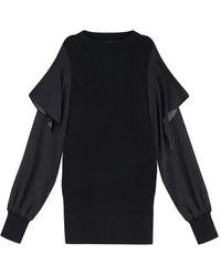 Sacai - Round-Neck Knitwear - Lyst
