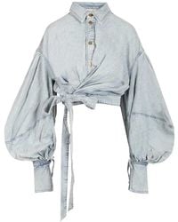 Zimmermann - Denim Shirts - Lyst