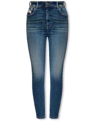 DIESEL - '1984 Slandy-High L.32' jeans - Lyst