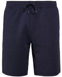 Polo Ralph Lauren - Marineblau baumwollmischung regular fit shorts - Lyst