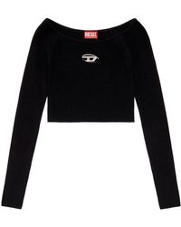 DIESEL - Vera-Ls Long Sleeve Top - Lyst