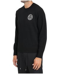 Versace Jeans Couture - Round-Neck Knitwear - Lyst