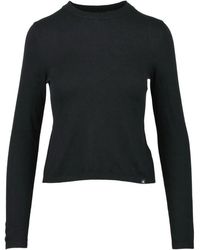 Calvin Klein - Truien & Vesten ,Zwart ,Katoen Maglia Sottogiacca - Lyst