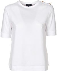 Fay - T-shirts - Lyst