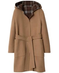 Burberry - Belted Coats - Lyst