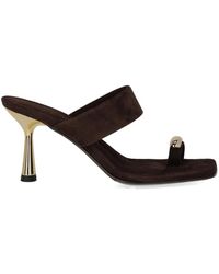 Sergio Levantesi - Iride Heeled Mule - Lyst