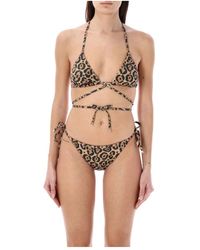 Emporio Armani - Jaguar print bikini bademode ss24 - Lyst