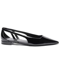 Stuart Weitzman - Stuart Power Cutout Flat - Lyst