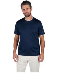 Paul & Shark - Paul&Amp;Shark T-Shirts En Polo'S Blauw - Lyst