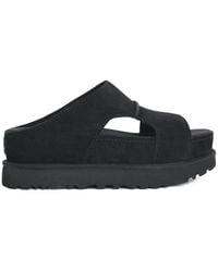 UGG - 'Goldenstar Hi' Suede Slippers - Lyst