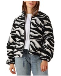 Another Label - Jassen ,Zwart ,Wol Zwarte Sari Jas Voor Vrouwen - Lyst