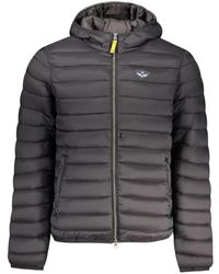 Armata Di Mare - Jassen ,Zwart ,Jacket Met Lange Mouwen En Capuchon - Lyst