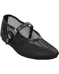 Sofie Schnoor - Schwarze Ballerinas Mit Netzqualität - Lyst