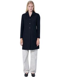 Jil Sander - Enkelrijige Wollen Jas - Lyst