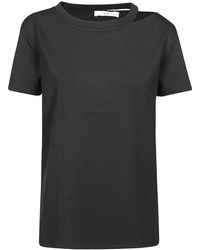 IRO - Schwarzes auranie t-shirt,weiße auranie t-shirt - Lyst