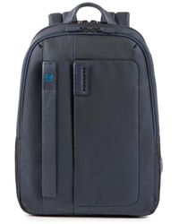Piquadro - Small Size, Computer Backpack With Ipad - Lyst