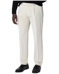 Santaniello - Straight Trousers - Lyst