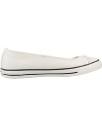 Converse - Zierliche ballerina slip-on schuhe - Lyst