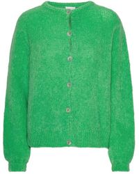 American Dreams - Truien & Vesten ,Groen ,Wol Susan Cardigan - Lyst