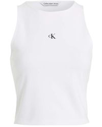 Calvin Klein - Milano top t-shirt - Lyst
