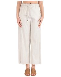 Max Mara - Wide Trousers - Lyst