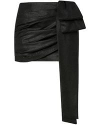 Pinko - Wool Short Skirt - Lyst