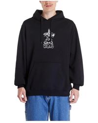 Vans - Hoodies & Sweatvesten ,Zwart ,Crazy Eddy Hoodie - Lyst