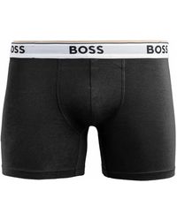 HUGO - Boxershorts 3-Pack Zwart Katoen - Lyst
