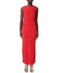 ROTATE BIRGER CHRISTENSEN - Draped Maxi Dress - Lyst