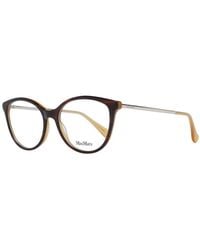 Max Mara - Accessoires ,Bruin ,Cat Eye Optische Monturen - Lyst