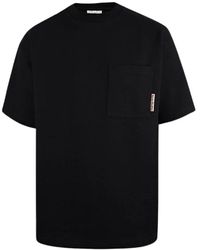Acne Studios - Sweatshirt Met Korte Mouwen - Lyst