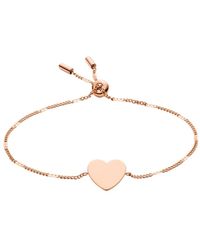 Fossil - Accessoires ,Roze ,Bracelets - Lyst