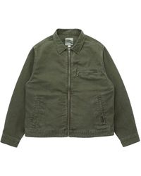 Gramicci - Jassen ,Groen ,Katoen Taos Canvas Jacket - Lyst