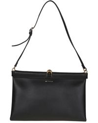 Etro - Tassen ,Zwart ,Leer Medium Talk Clutch Bag - Lyst