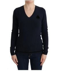 CoSTUME NATIONAL - V-Neck Knitwear - Lyst