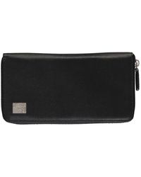 Versace - Portafoglio in pelle con zip - Lyst